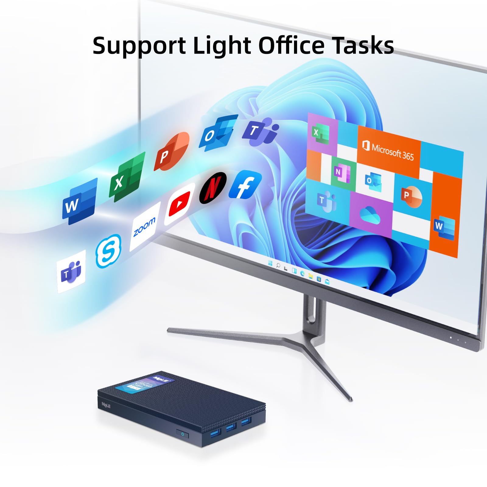 Foto 7 pulgar | Mini Pc Mele Quieter3q N5105 8 Gb Ram 128 Gb Ssd Win11 Pro - Venta Internacional.