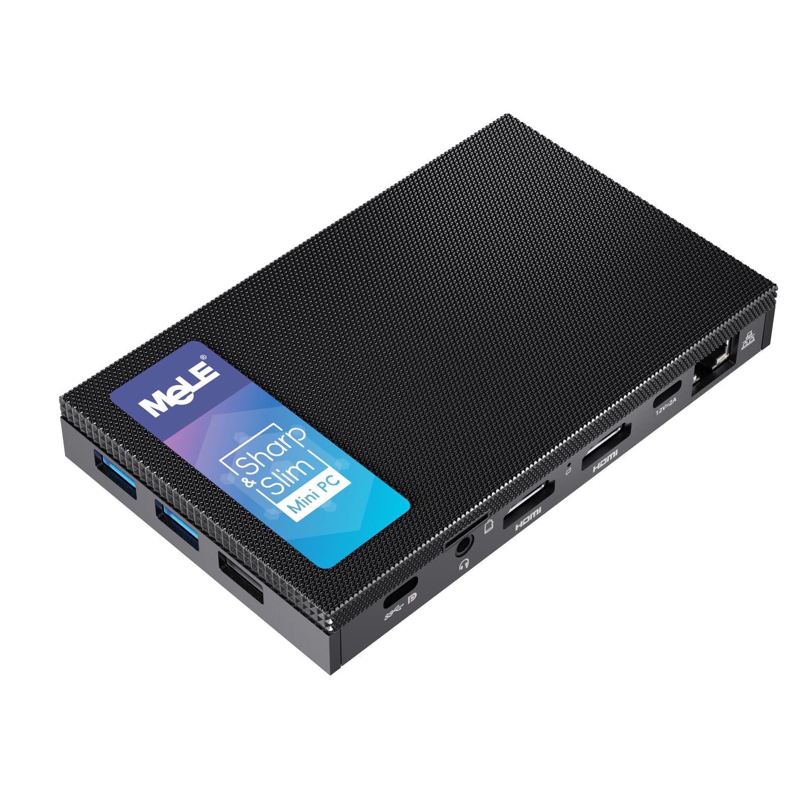 Foto 2 pulgar | Mini PC MeLE N100 sin Ventilador 16 GB RAM 512 GB SSD 2X HDMI 4K - Venta Internacional