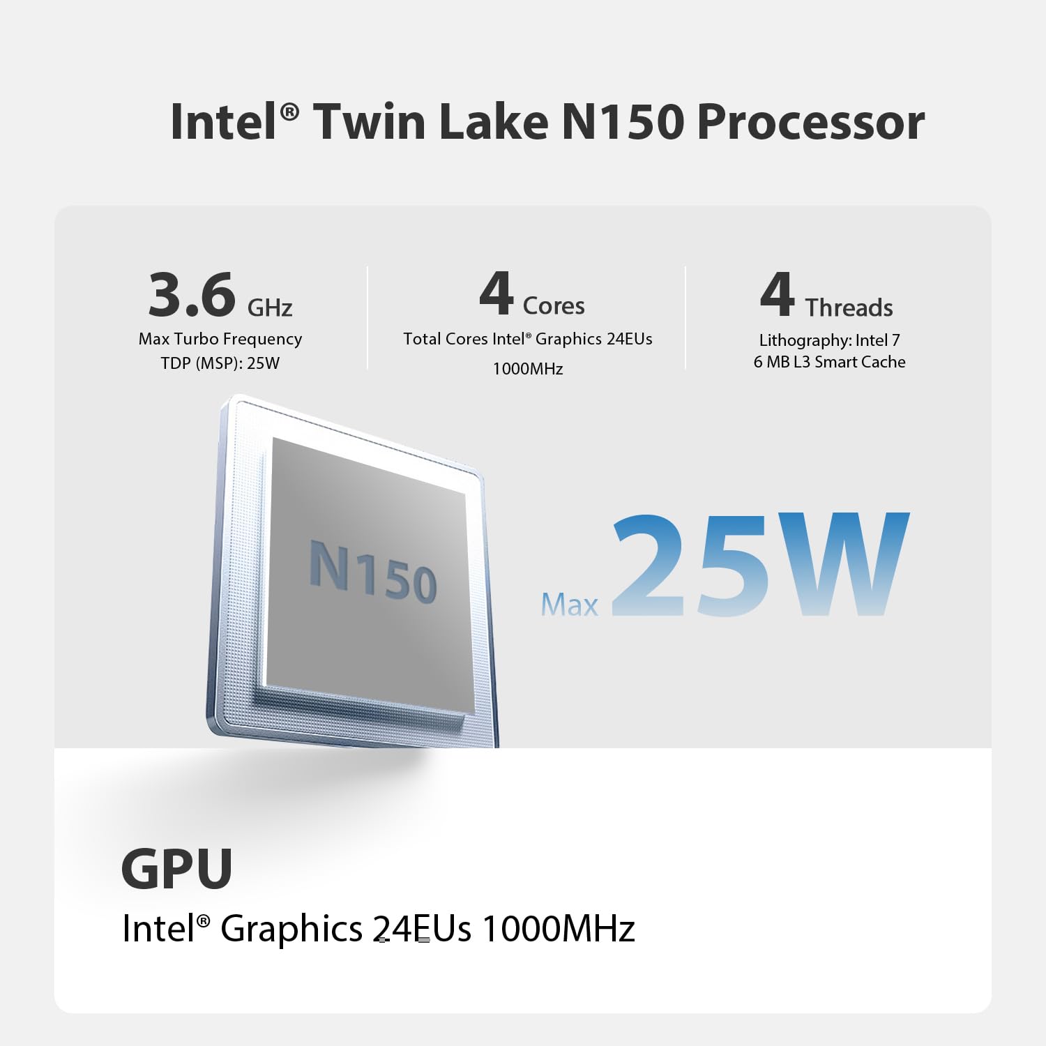 Foto 4 | Mini Pc Beelink Mini S13 Intel Twin Lake N150 16 Gb/1 Tb Ssd - Venta Internacional
