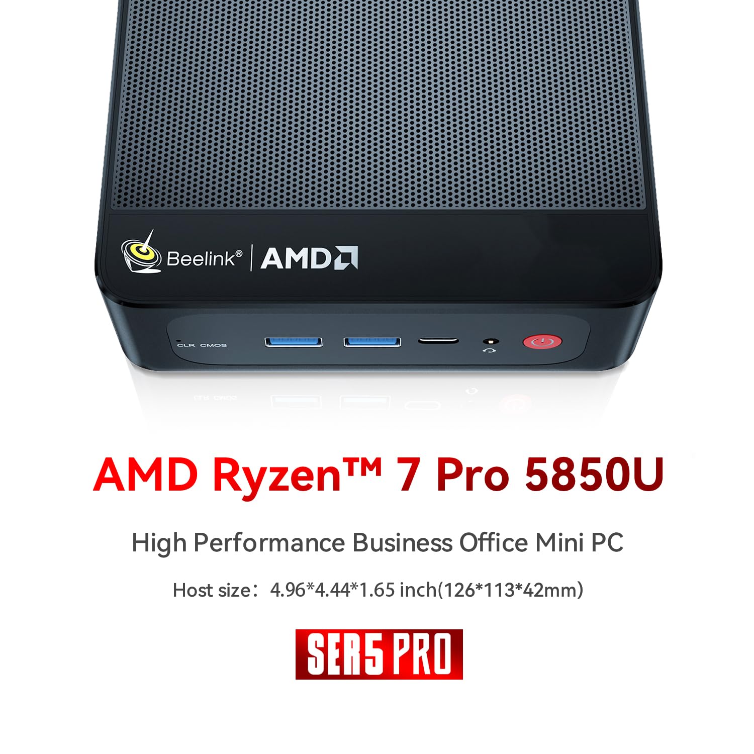 Foto 2 | Mini Pc Beelink Ser5 Pro Amd Ryzen 7 5850u 32 Gb Ram 500 Gb Ssd - Venta Internacional.