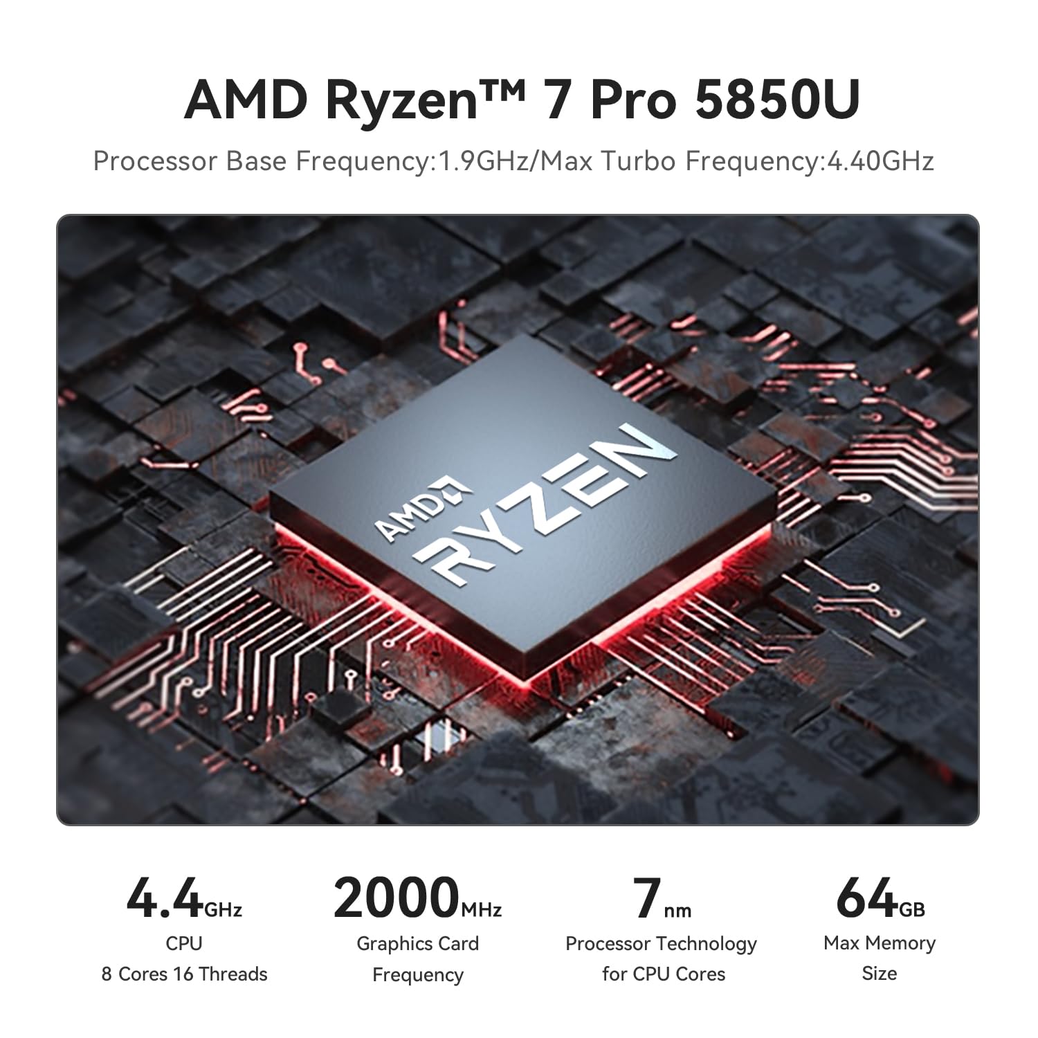Foto 4 pulgar | Mini Pc Beelink Ser5 Pro Amd Ryzen 7 5850u 32 Gb Ram 500 Gb Ssd - Venta Internacional.