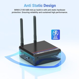 Foto 6 | Mini Pc Minix Z100-0db Sin Ventilador Intel 12.º N100 16 Gb/512 Gb W11 - Venta Internacional.