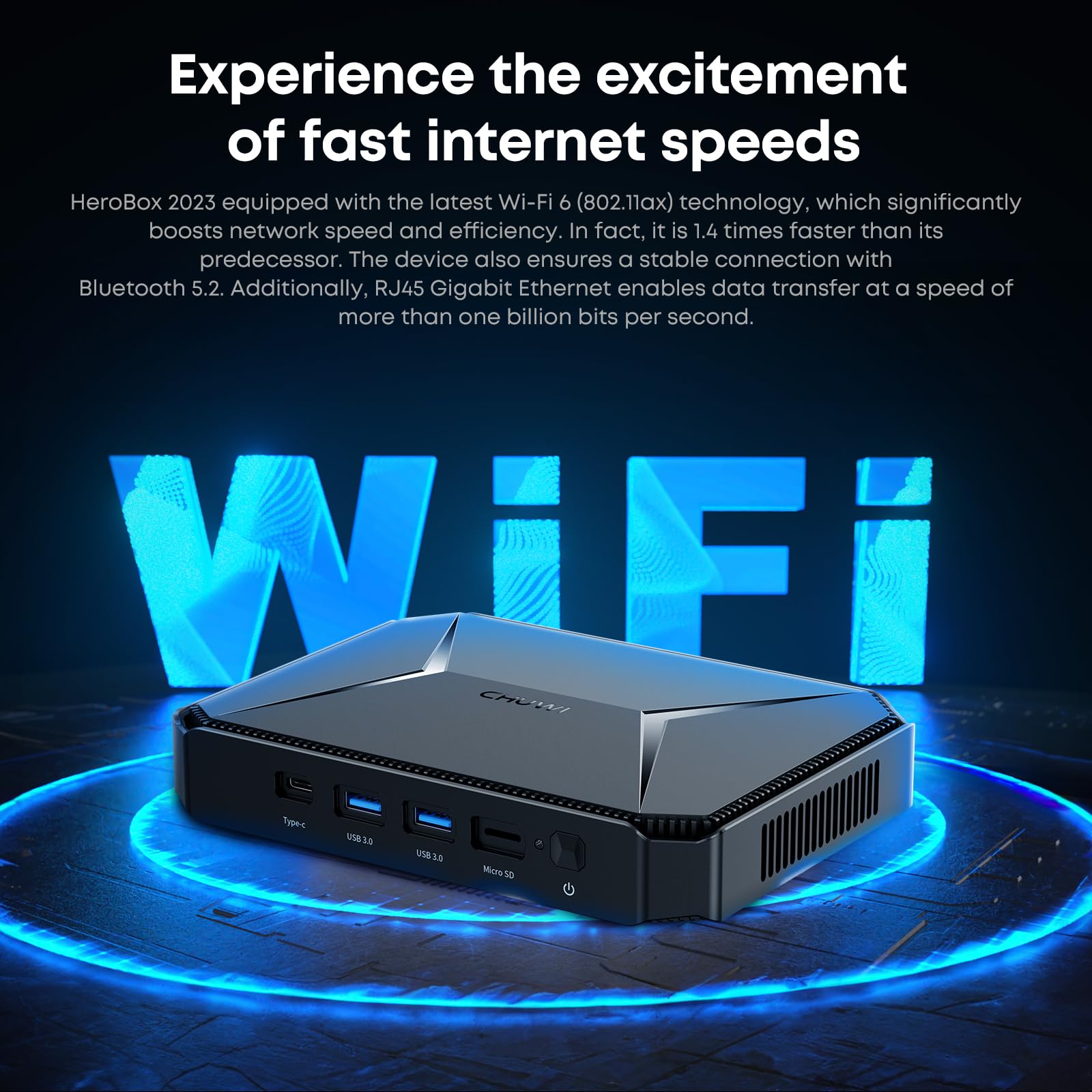 Foto 7 | Mini Pc Chuwi Herobox Intel N100 De 8 Gb De Ram 256 Gb Ssd Windows 11 - Venta Internacional.