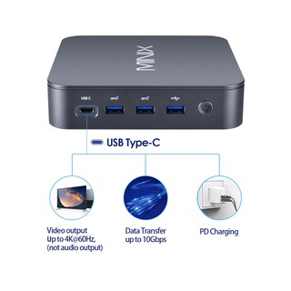 Foto 3 | Miniordenador Minix Neo Max 8 GB 512 GB Ssd Win 11 Pro - Venta Internacional