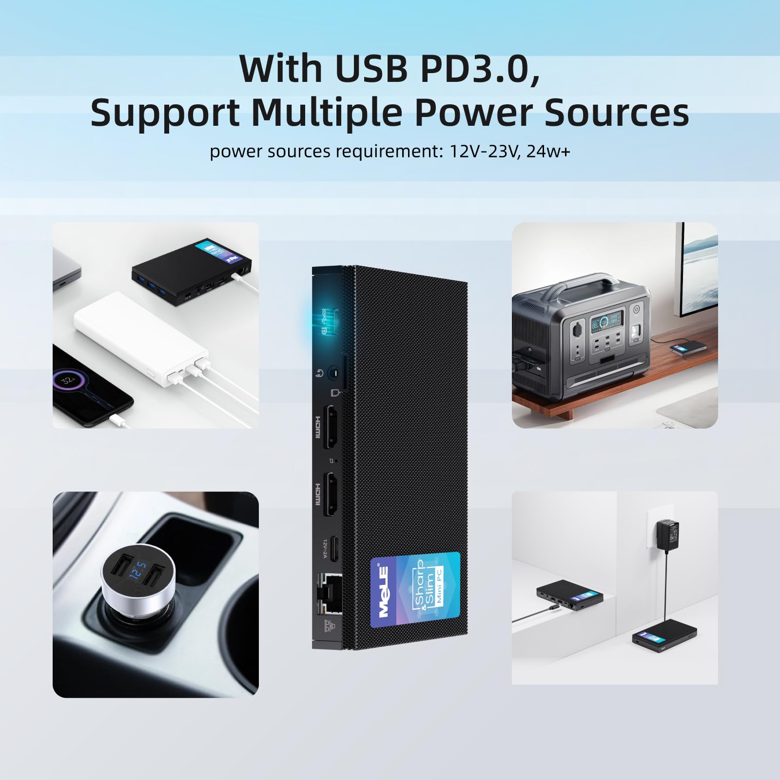 Foto 6 pulgar | Mini Pc Mele Quieter3c N5105 De 11.a Generación, 16 Gb, 512 Gb, Ssd - Venta Internacional.