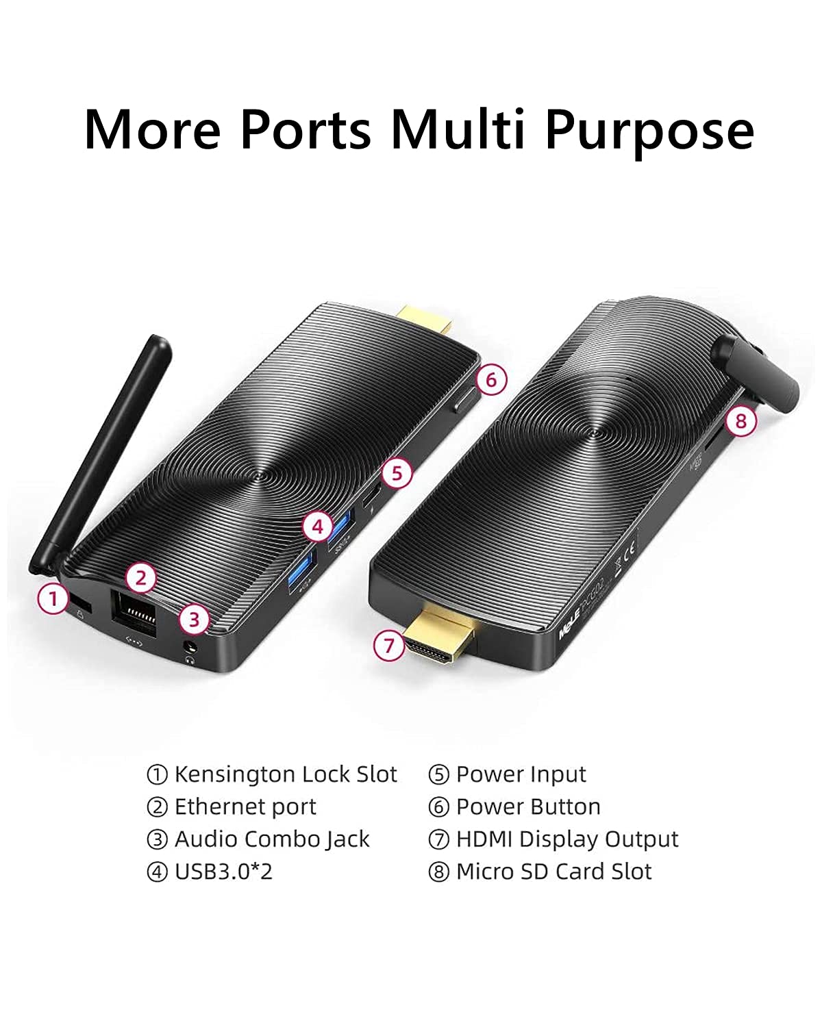 Foto 7 pulgar | Mini Pc Stick Mele Pcg02 J4125 8 Gb Ram 128 Gb Ssd Windows 11 - Venta Internacional.