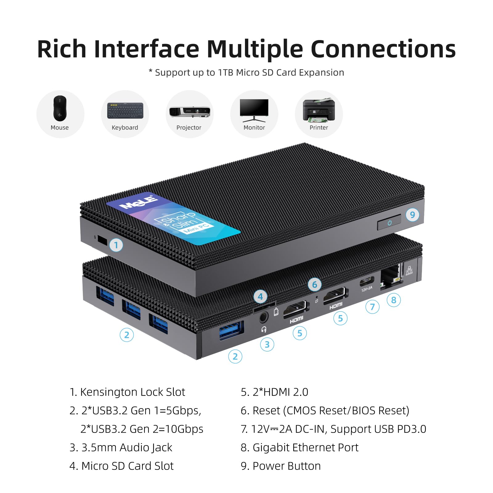 Foto 3 pulgar | Mini Pc Mele Quieter3q Celeron N5105 8 Gb De Ram 128 Gb Ssd Win11 - Venta Internacional.