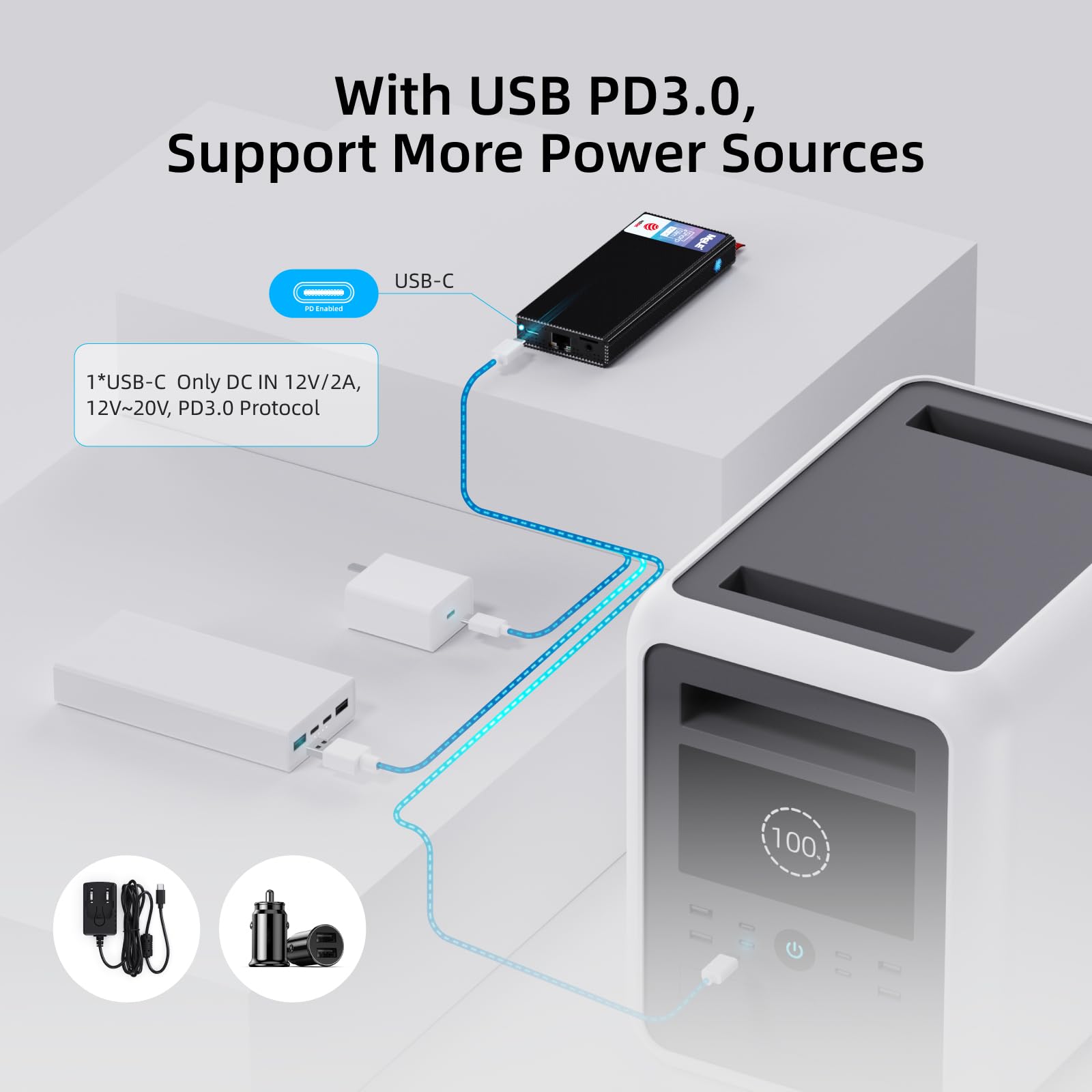 Foto 2 | Mini Pc Stick Mele Pcg02 Pro J4125 De 8 Gb/128 Gb Hdmi X2 Usb-c - Venta Internacional.