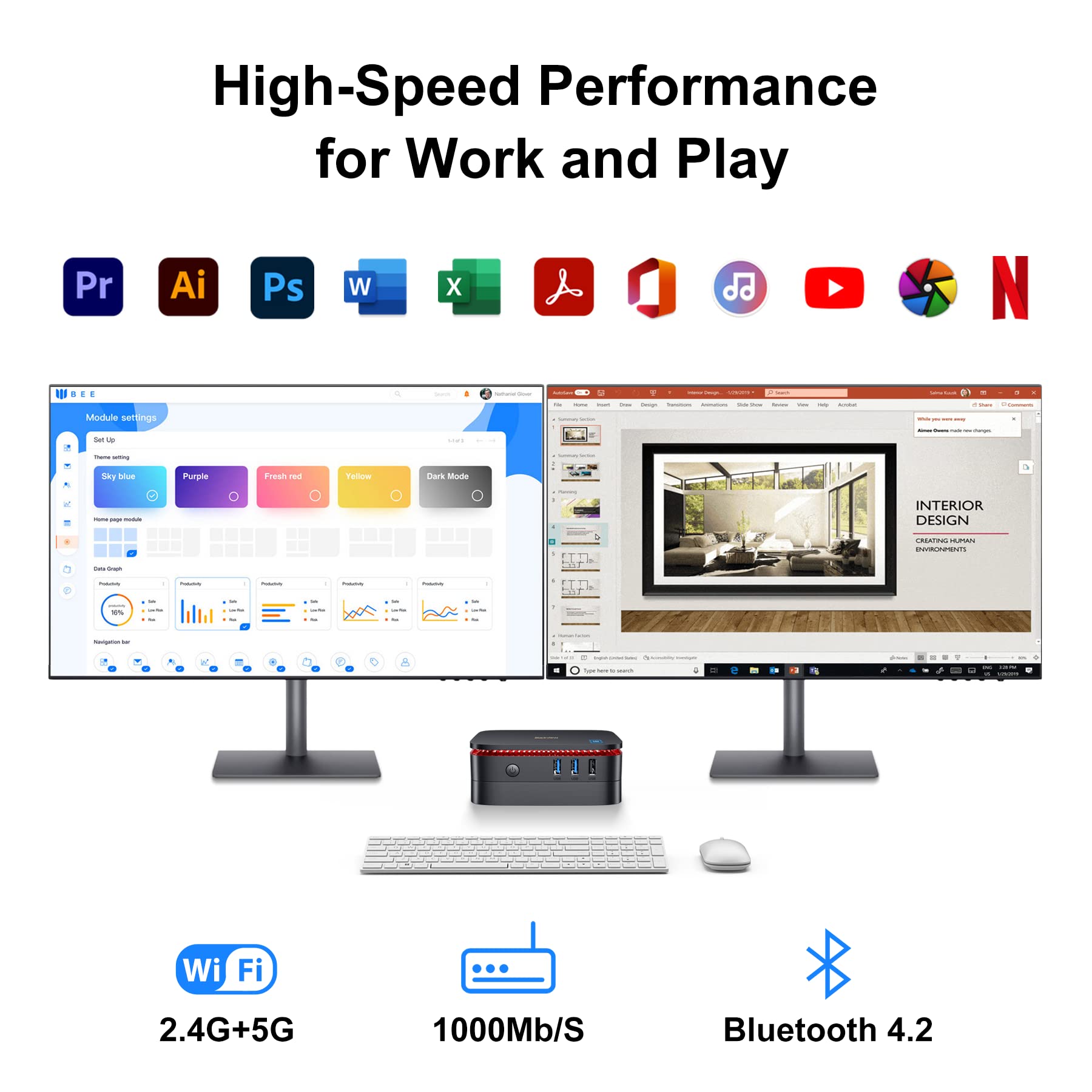 Foto 6 | Mini Pc Blackview Mp60 Intel Twin Lake N150 16 Gb 512 Gb Ssd - Venta Internacional.