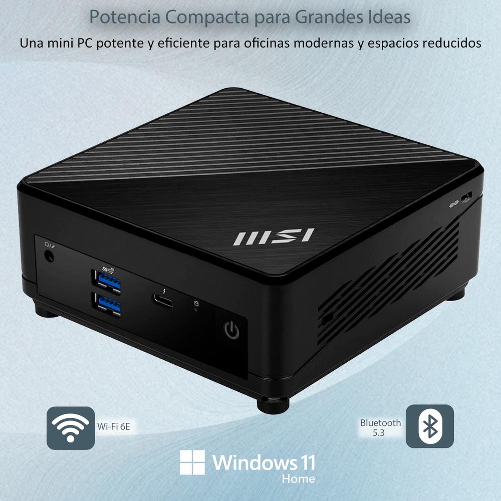 Foto 4 pulgar | Computadora Msi Cubi 5 12m Core I7 1255u 24gb 1tb Ssd W11 Home Cubi512m-i724g1tb