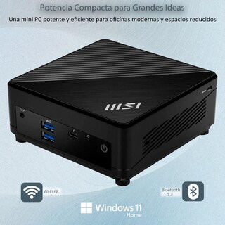 Foto 3 | Computadora Msi Cubi 5 12m Core I7 1255u 24gb 1tb Ssd W11 Home Cubi512m-i724g1tb
