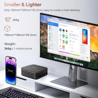 Foto 2 | Mini Pc Blackview Mp20 W-11 Pro Intel N150 16 Gb Ram 512 Gb Ssd - Venta Internacional.
