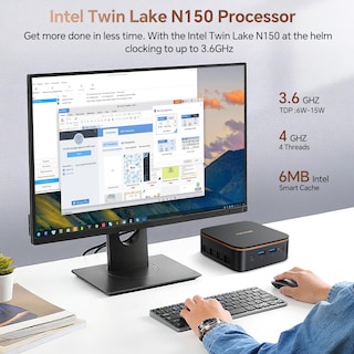 Foto 3 | Mini Pc Blackview Mp20 W-11 Pro Intel N150 16 Gb Ram 512 Gb Ssd - Venta Internacional.