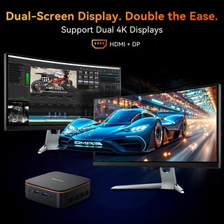 Foto 5 | Mini Pc Blackview 2025 Mp20 W11 Pro Intel N150 8 Gb 256 Gb Ssd - Venta Internacional