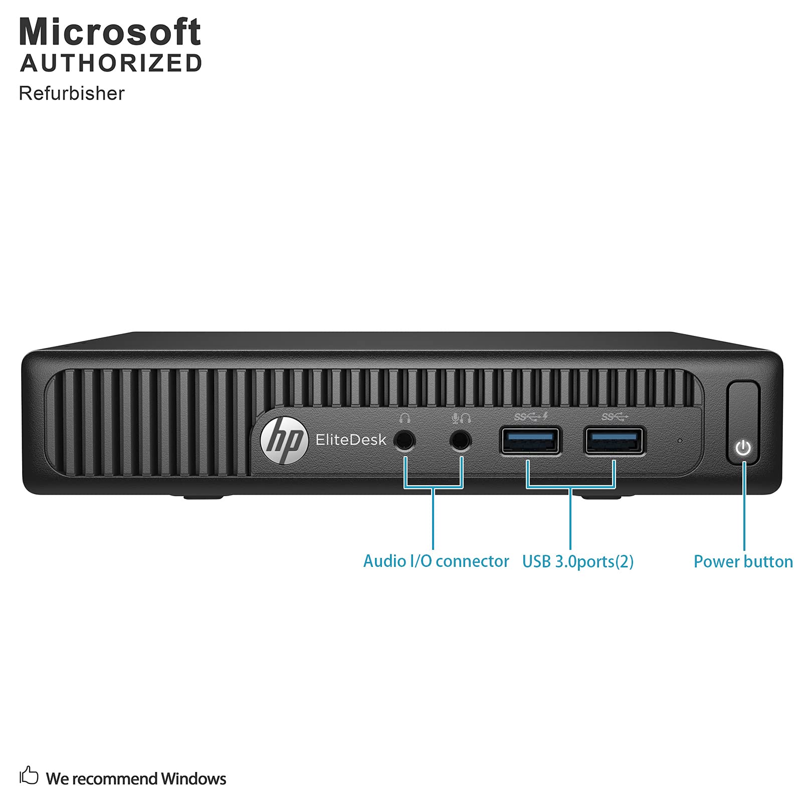 Foto 3 | Ordenador Pequeño Hp Elitedesk 800 G1 Renovado  Micro Tower Pc  - Venta Internacional.