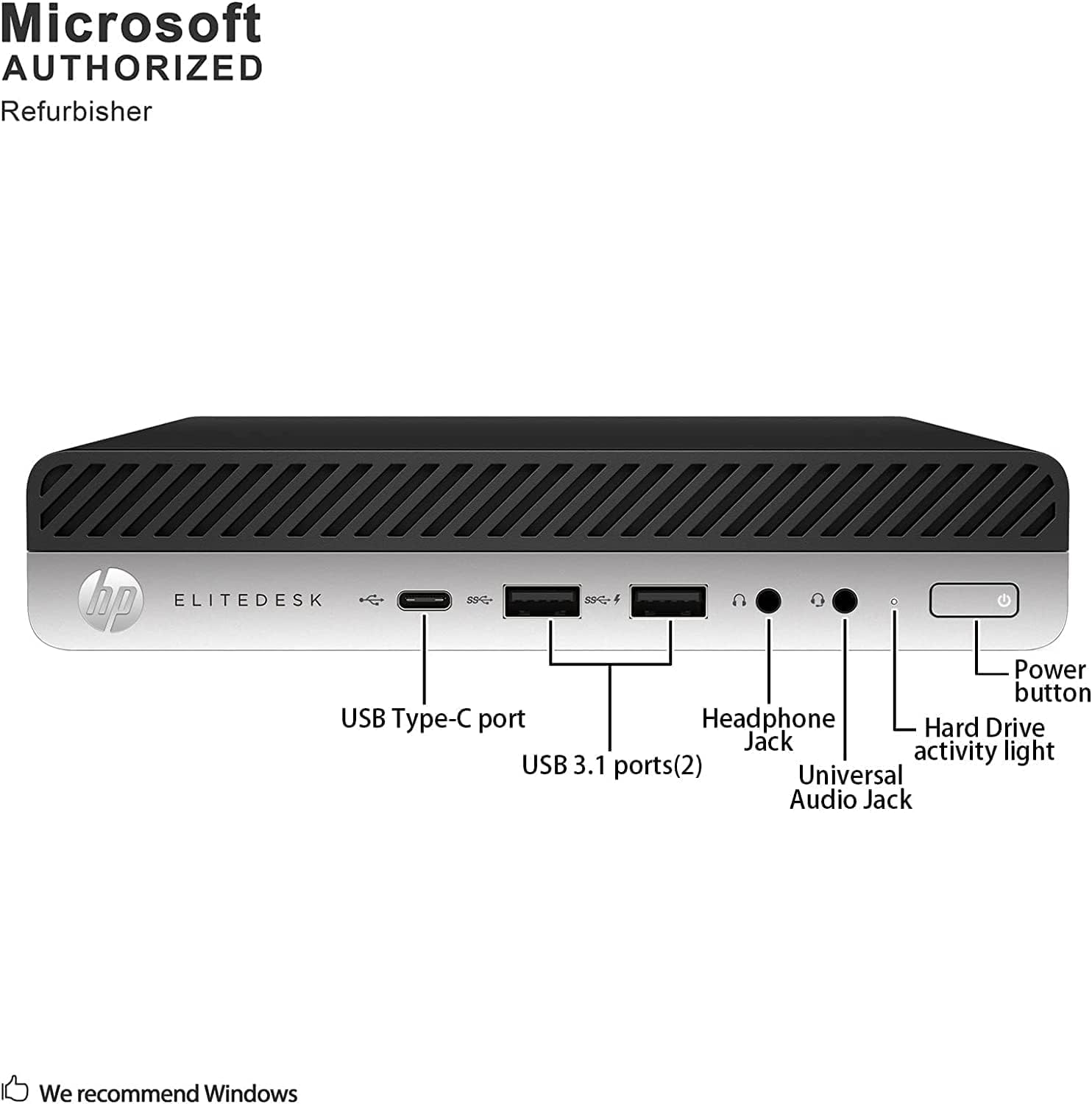 Foto 4 pulgar | Computadora De Escritorio Mini Pc Hp Elitedesk 800 G5 I5-9500t De 16 Gb - Venta Internacional.