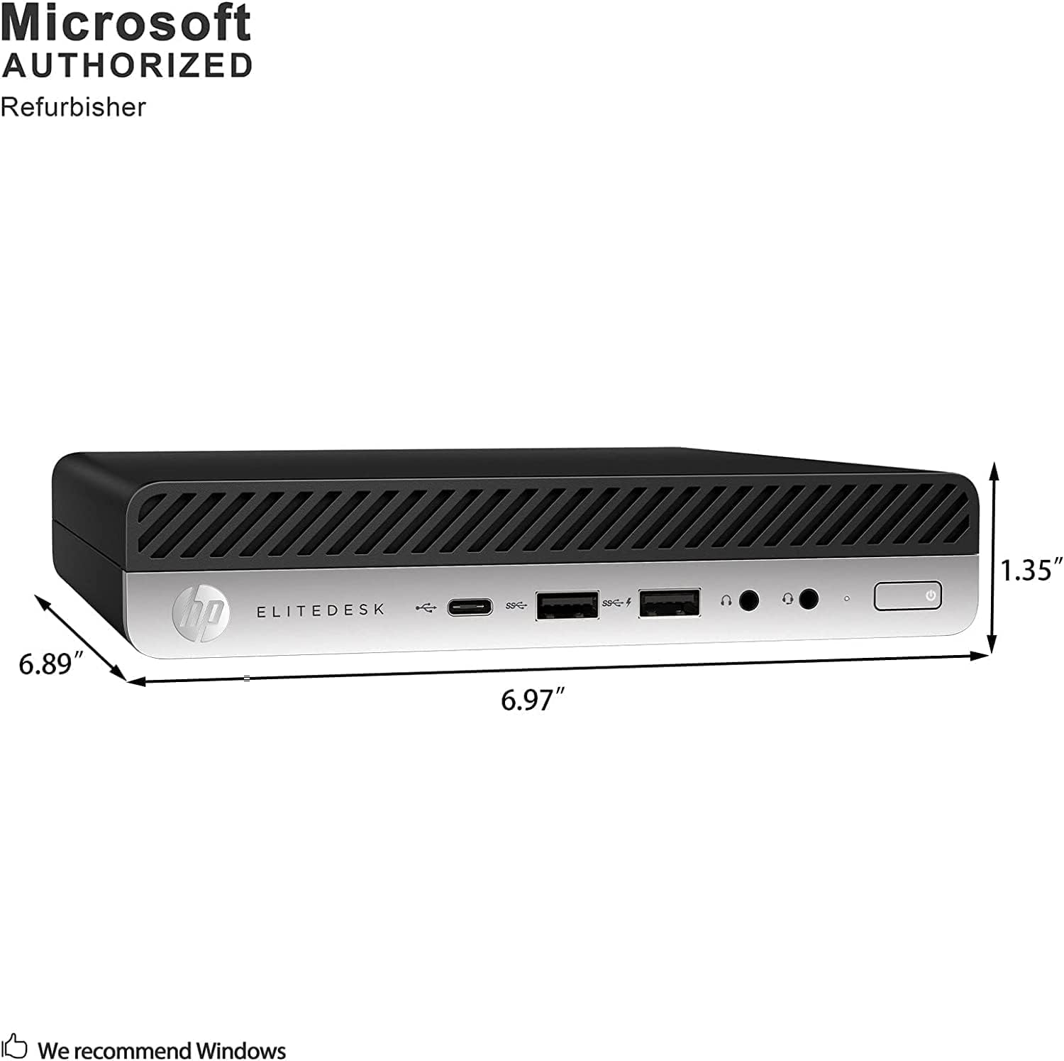 Foto 6 pulgar | Computadora De Escritorio Mini Pc Hp Elitedesk 800 G5 I5-9500t De 16 Gb - Venta Internacional.