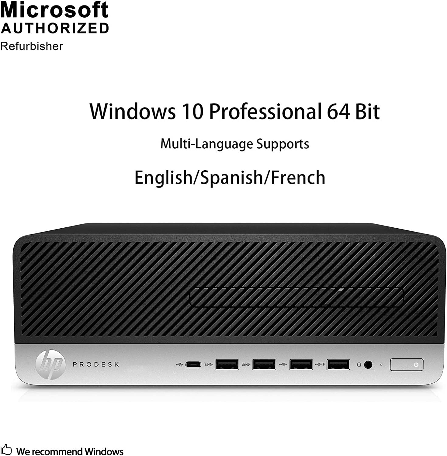 Foto 4 pulgar | Escritorio Hp Prodesk 600 G4 Sff Renovado Para El Hogar Y La Empresa - Venta Internacional.