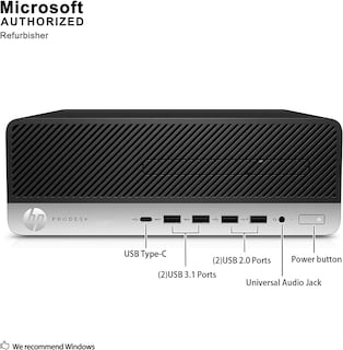 Foto 4 | Escritorio Hp Prodesk 600 G4 Sff Renovado Para El Hogar Y La Empresa - Venta Internacional.