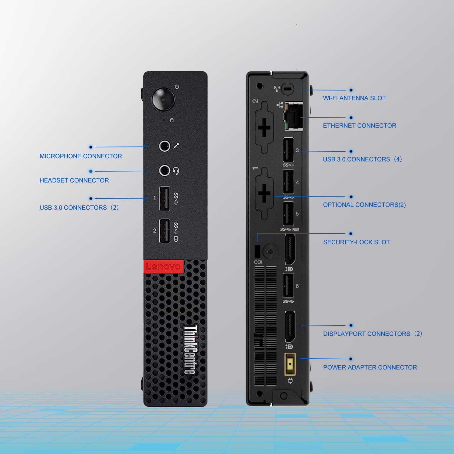 Foto 6 pulgar | Ordenador De Sobremesa Lenovo Thinkcentre M710q Tiny Intel I7-7700t De 32 Gb De Ram - Venta Internacional.