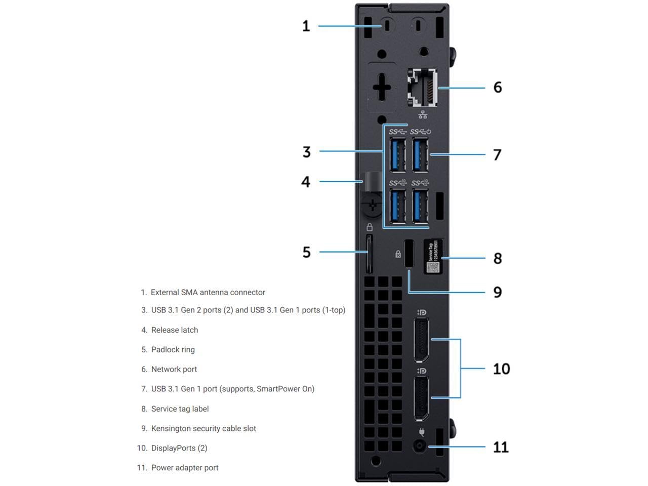 Foto 6 | Miniordenador De Sobremesa Dell Optiplex 7070 Business I5-9500t - Venta Internacional.
