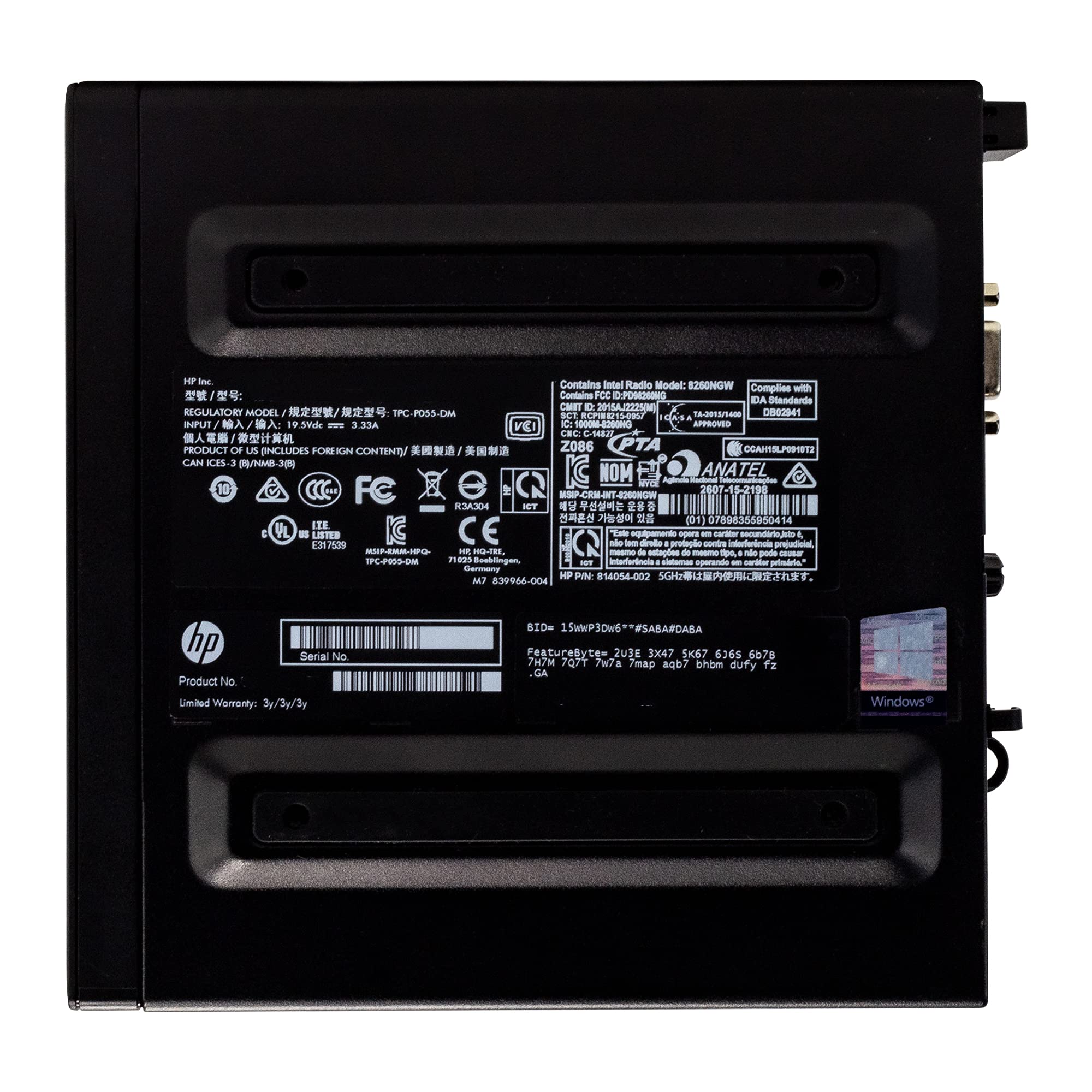 Foto 7 | Pc De Sobremesa Hp Elitedesk 800 G2 Mini Intel Core I5 6500t De 16 Gb - Venta Internacional.