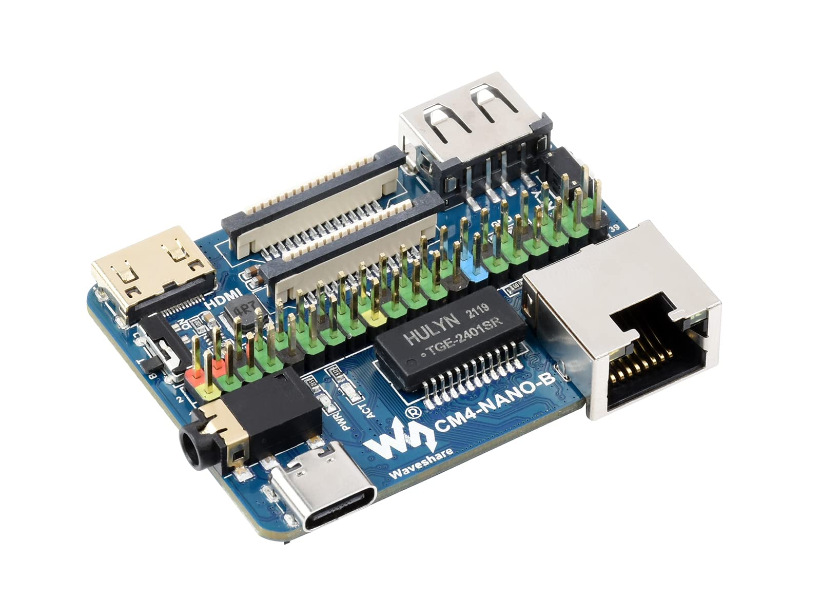 Foto 3 pulgar | Placa Base Nano Waveshare Para Raspberry Pi Compute Module 4 - Venta Internacional.