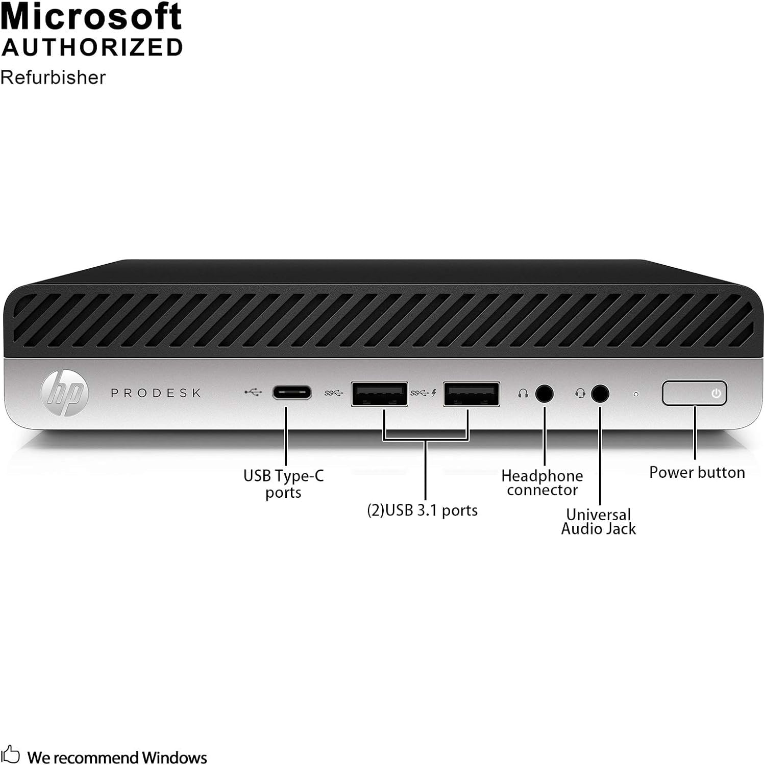 Foto 5 | Computadora De Escritorio Hp Prodesk 600 G3 Mini Pc I5 16 Gb Ram 256 Gb Ssd - Venta Internacional.