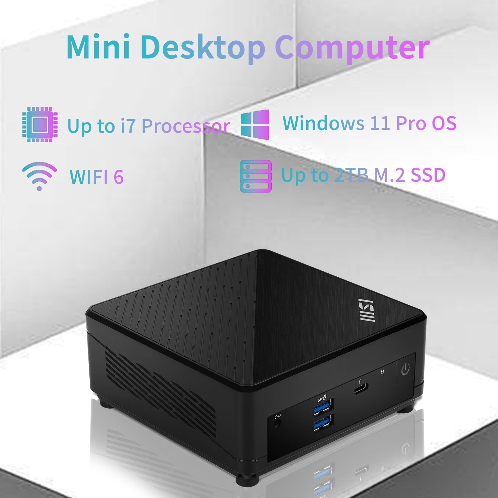 Foto 4 pulgar | Mini Pc Msi Cubi 5 Professional Intel I5-1235u De 12ª Generación De 16 Gb - Venta Internacional.