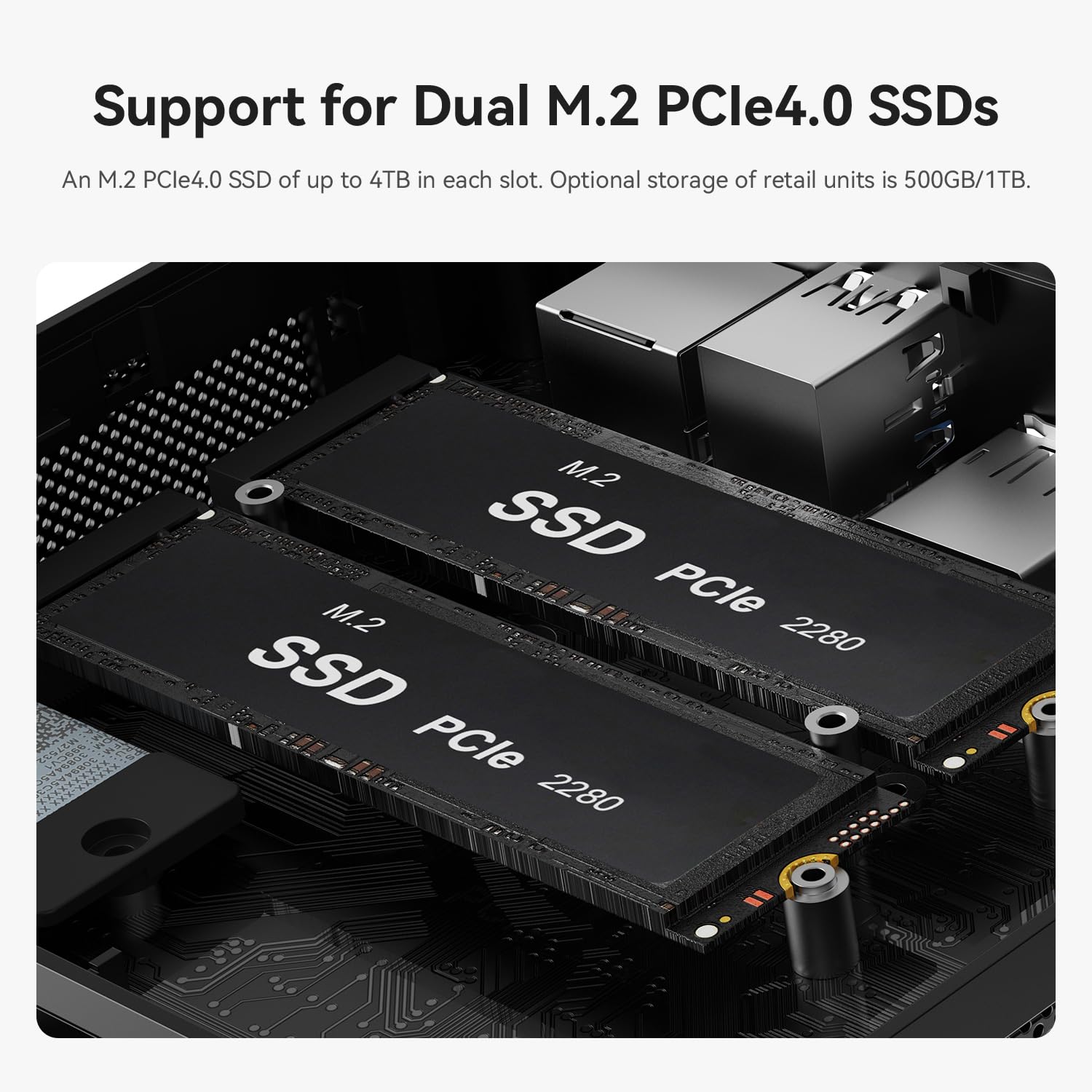Foto 5 pulgar | Mini Pc Beelink Ser5 Max Ryzen 7 6800h 32 Gb Ram 1 Tb Ssd 4k - Venta Internacional.