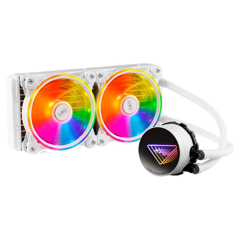 Enfriamiento Líquido XPG Levante X Argb 2x120mm Lga1700 Am5 Blanco $2,449