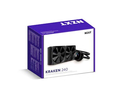Foto 2 | Enfriamiento Liquido NZXT RL-KN240-B1 color Negro Kraken 1800 RPM 2X 120 MM
