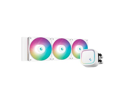 Foto 1 | Enfriamiento Líquido para CPU Deepcool LE720 ARGB 3x120mm 2250 RPM Blanco
