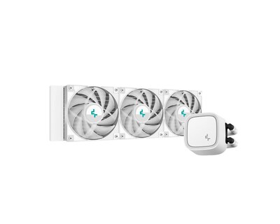 Foto 2 | Enfriamiento Líquido para CPU Deepcool LE720 ARGB 3x120mm 2250 RPM Blanco