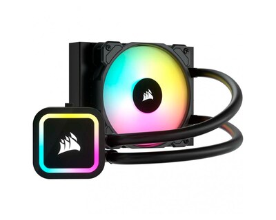 Foto 1 | Enfriamiento Líquido Corsair Icue H60x Elite 1 X 120mm 1500rpm Rgb Negro