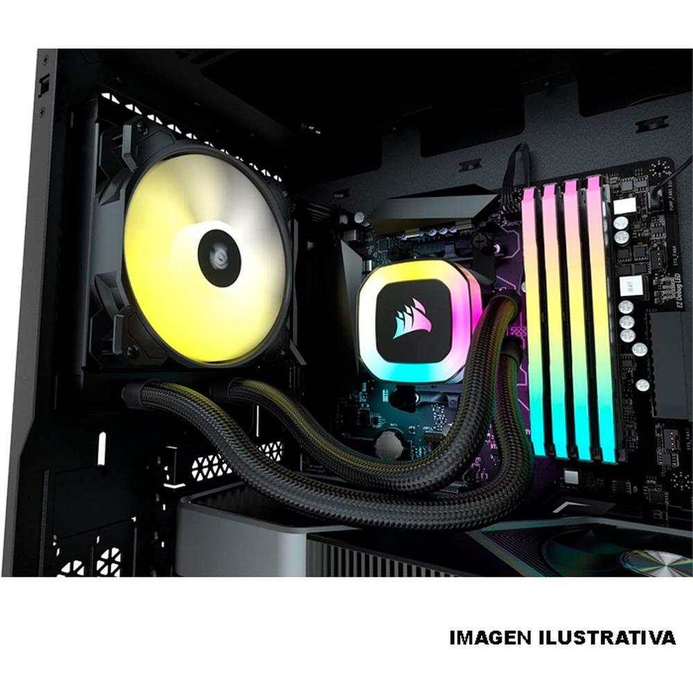 Foto 4 | Enfriamiento Líquido Corsair H55 ARGB 120 mm AM5 LGA1700 CW-9060052-WW Negro