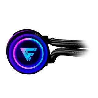 Foto 5 | Enfriamiento Líquido Game Factor LQG700 360 mm RGB AM4 LGA1700 Negro LQG700-BK