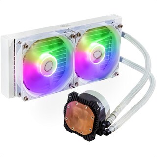 Foto 4 | Enfriamiento Liquido Cooler Master Masterliquid 240l Core Argb White Mlw-d24m-a18pz-rw