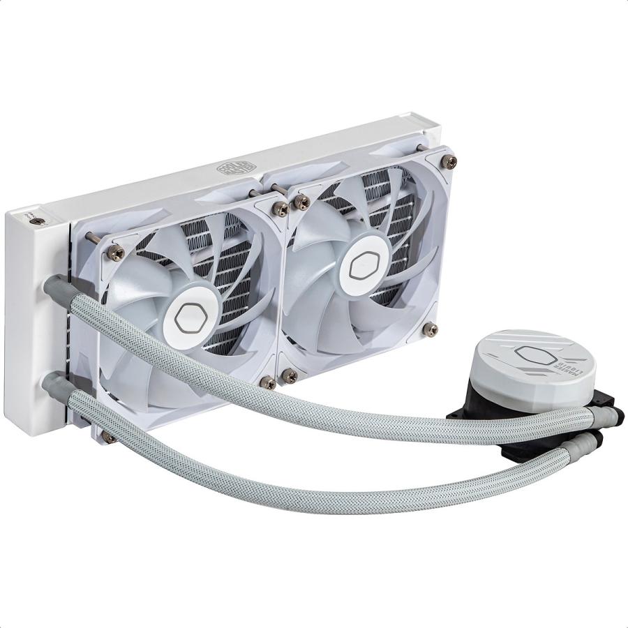 Foto 6 pulgar | Enfriamiento Liquido Cooler Master Masterliquid 240l Core Argb White Mlw-d24m-a18pz-rw