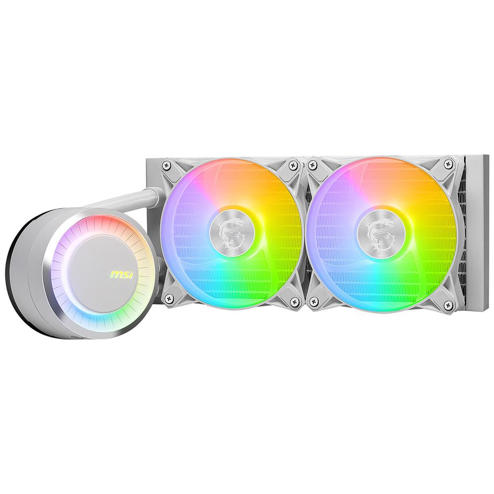 Foto 3 pulgar | Enfriamiento Líquido Msi Mag Coreliquid E240 White Argb Am5 Lga 1700