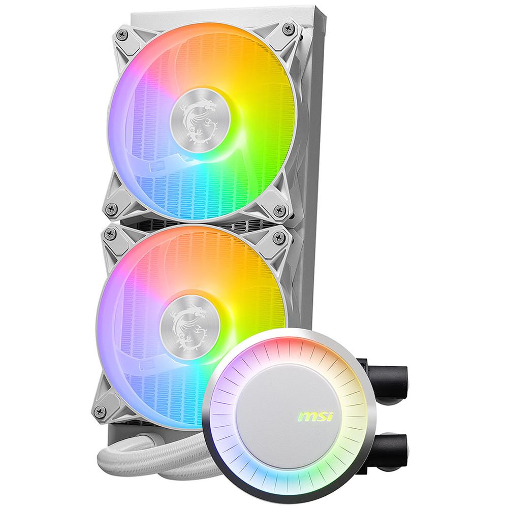 Foto 4 pulgar | Enfriamiento Líquido Msi Mag Coreliquid E240 White Argb Am5 Lga 1700