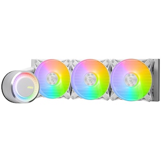 Foto 2 | Enfriamiento Líquido Msi Mag Coreliquid E360 White 360mm Argb Am5 Lga 1700