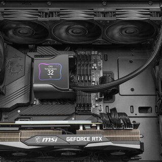 Foto 3 | Enfriador de Líquido para Cpu Msi Meg Coreliquid S360 Radiator de 360 Mm - Venta Internacional