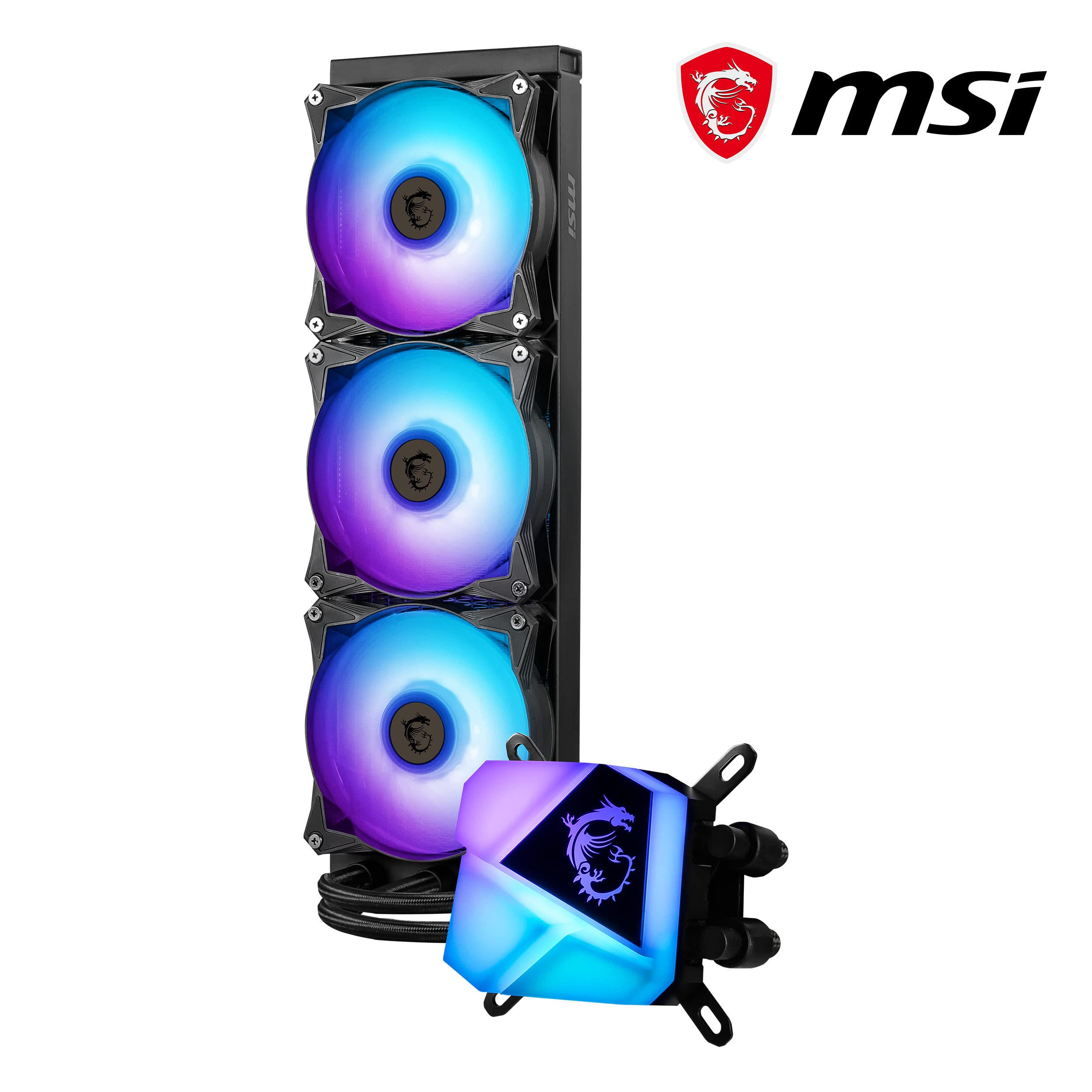 Foto 3 pulgar | Enfriador Líquido para CPU MSI Mag Coreliquid C360 360 mm ARGB Negro - Venta Internacional