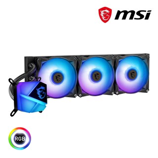 Foto 4 | Enfriador Líquido para CPU MSI Mag Coreliquid C360 360 mm ARGB Negro - Venta Internacional