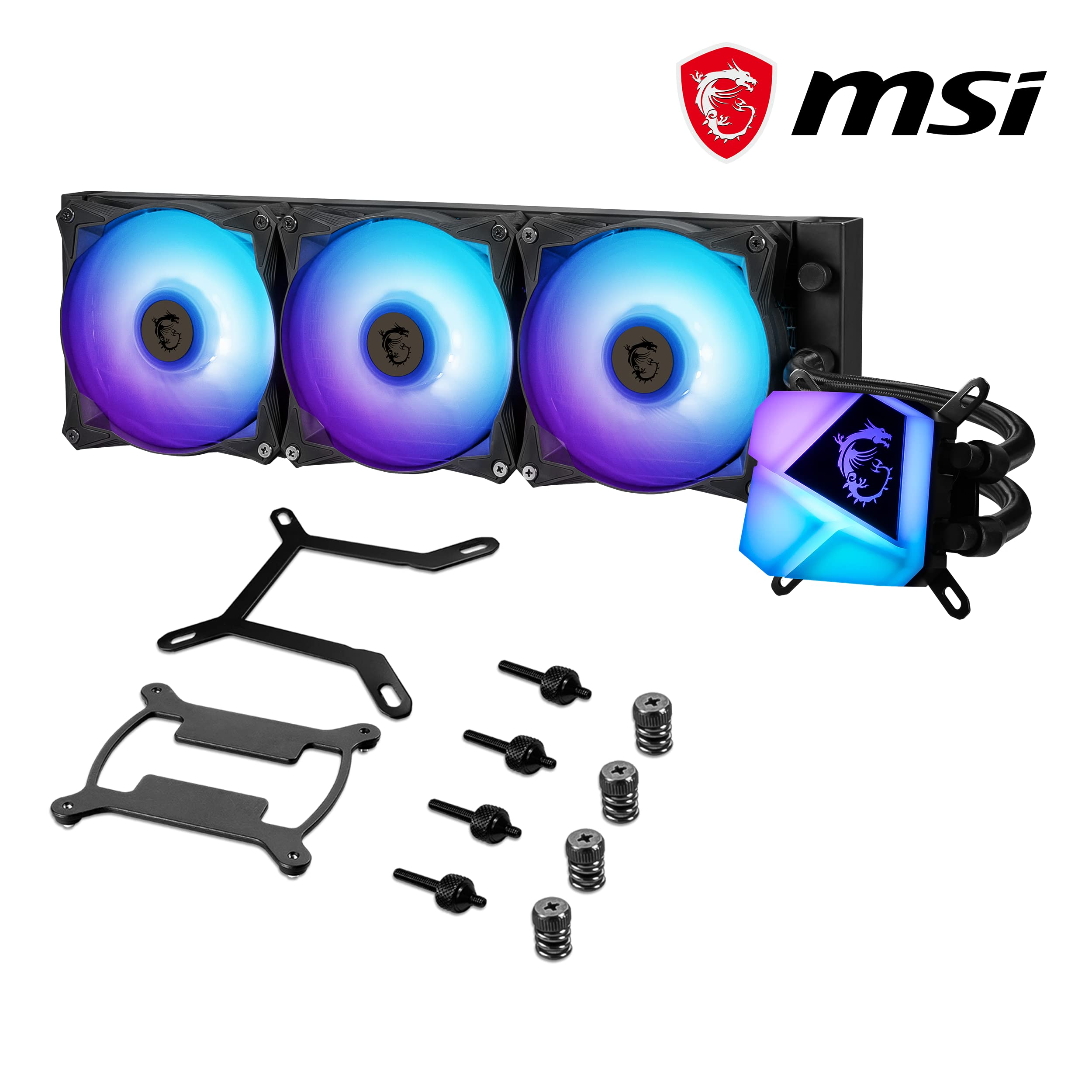Foto 6 pulgar | Enfriador Líquido para CPU MSI Mag Coreliquid C360 360 mm ARGB Negro - Venta Internacional