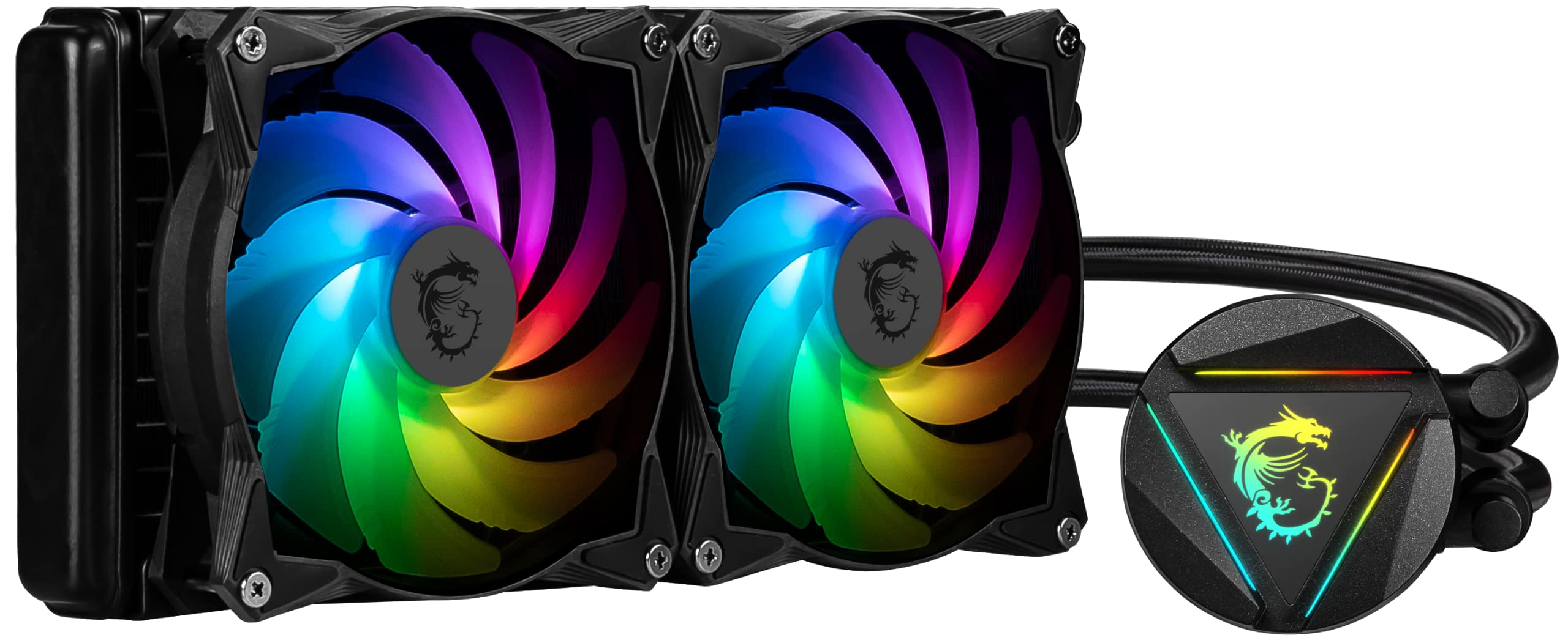Foto 2 pulgar | Enfriador Líquido para CPU MSI Mag Coreliquid 240r V2 AIO ARGB 240 mm - Venta Internacional