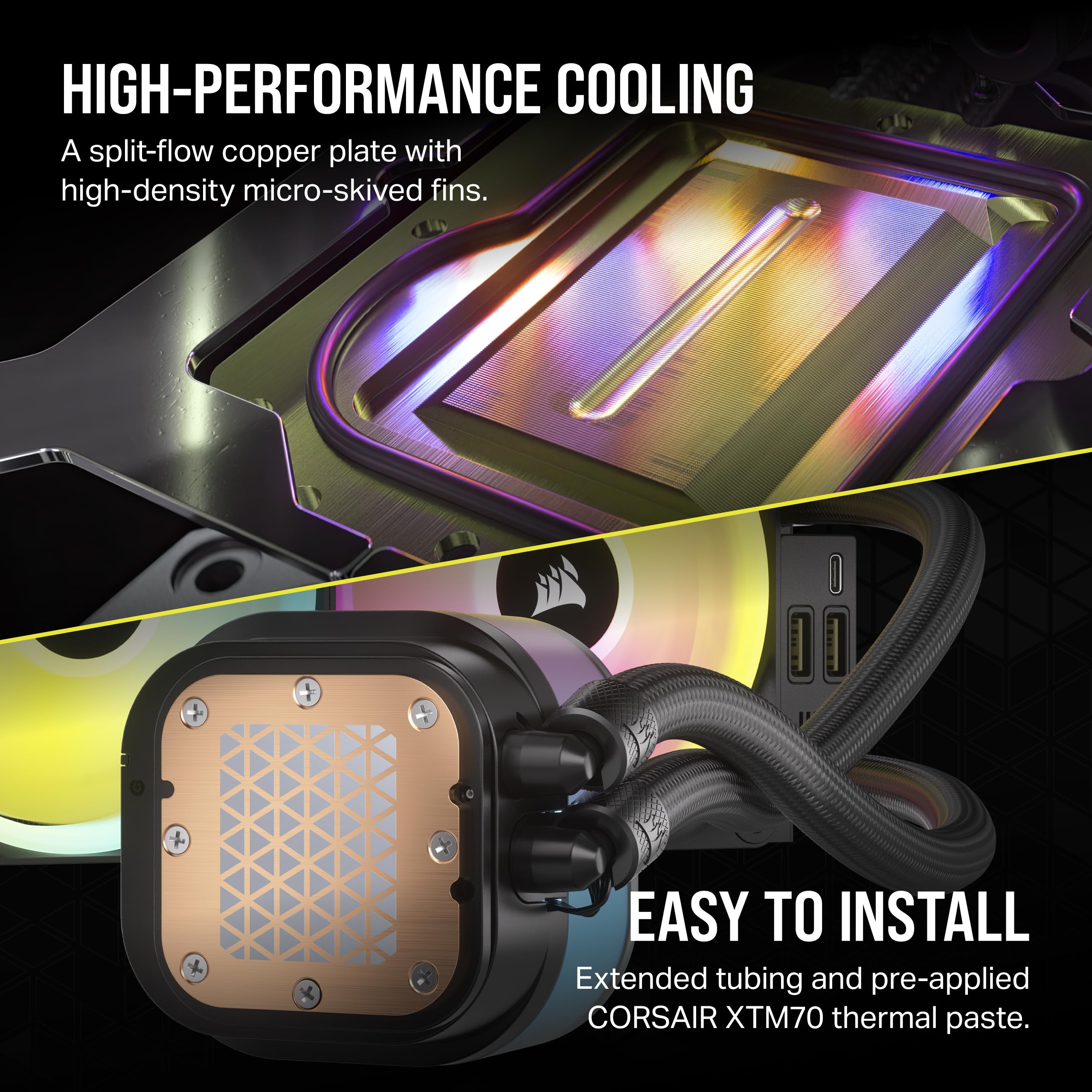 Foto 6 | Enfriador Líquido Para Cpu Corsair Icue Link H150i Lcd 360 Mm Aio - Venta Internacional.