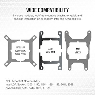 Foto 6 | Enfriador Líquido Para Cpu Corsair Icue H150i Elite Capellix Xt - Venta Internacional.