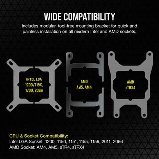 Foto 6 | Enfriador Líquido Para Cpu Corsair Icue H100i Elite Capellix Xt 240mm - Venta Internacional.